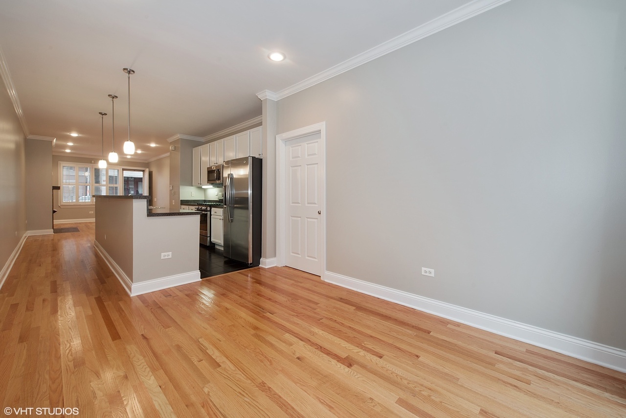 Kitchen From Living Room